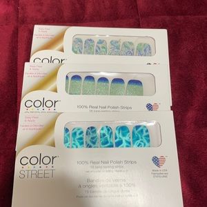 It’s all about the water Color Street Nail Strips